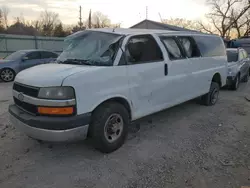 Salvage trucks for sale at Wichita, KS auction: 2014 Chevrolet Express G3500 LT