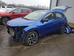 Salvage cars for sale at Duryea, PA auction: 2019 Honda HR-V Sport