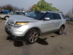 Salvage cars for sale from Copart Woodburn, OR: 2015 Ford Explorer Limited