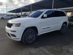 Jeep salvage cars for sale: 2019 Jeep Grand Cherokee Overland