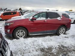 Chevrolet Equinox lt salvage cars for sale: 2018 Chevrolet Equinox LT