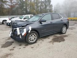 Salvage cars for sale at Greenwell Springs, LA auction: 2022 Chevrolet Equinox LT