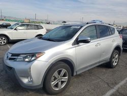 Salvage cars for sale at Van Nuys, CA auction: 2015 Toyota Rav4 XLE