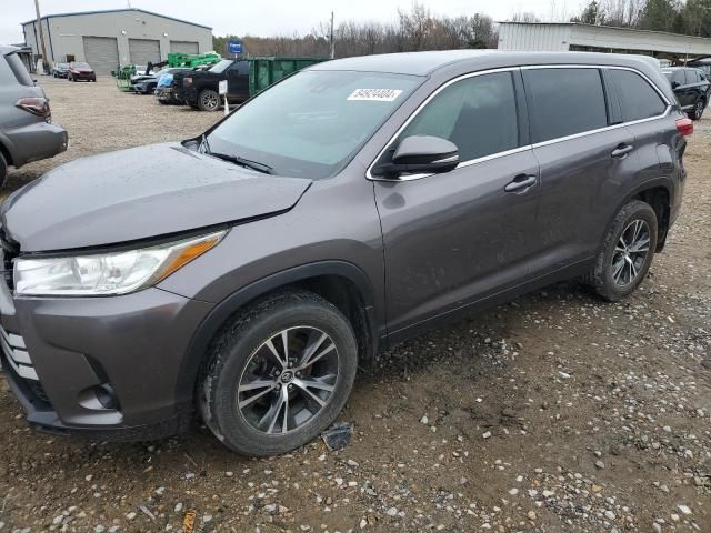 2019 Toyota Highlander LE