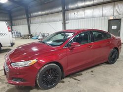 Salvage cars for sale at Des Moines, IA auction: 2014 Ford Fusion SE