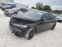 Honda Civic Sport salvage cars for sale: 2024 Honda Civic Sport