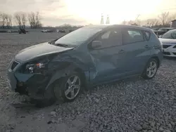 Salvage cars for sale at Barberton, OH auction: 2009 Pontiac Vibe