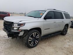 Salvage cars for sale from Copart New Braunfels, TX: 2018 Chevrolet Suburban K1500 LT