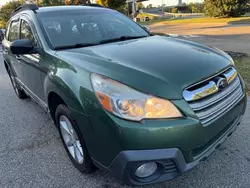 Subaru Vehiculos salvage en venta: 2014 Subaru Outback 2.5I