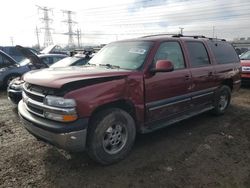 Salvage cars for sale at Elgin, IL auction: 2001 Chevrolet Suburban K1500