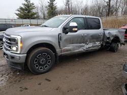 Salvage cars for sale at Davison, MI auction: 2023 Ford F250 Super Duty