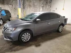 Salvage cars for sale from Copart Chalfont, PA: 2016 Nissan Sentra S