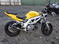 Salvage motorcycles for sale at Laurel, MD auction: 2004 Suzuki SV650