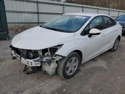 Salvage cars for sale at Hurricane, WV auction: 2018 Chevrolet Cruze LS