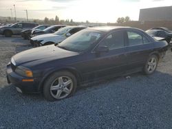 Salvage cars for sale at Mentone, CA auction: 2002 Lincoln LS