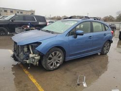 Subaru Impreza salvage cars for sale: 2016 Subaru Impreza Sport Premium