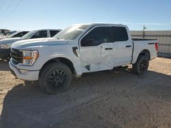 Salvage cars for sale at Andrews, TX auction: 2022 Ford F150 Supercrew