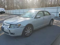 Salvage cars for sale at Glassboro, NJ auction: 2007 Lincoln MKZ