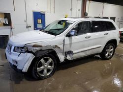 Jeep Vehiculos salvage en venta: 2013 Jeep Grand Cherokee Overland