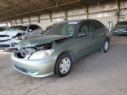 Salvage cars for sale from Copart Phoenix, AZ: 2004 Honda Civic DX VP