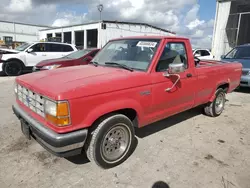 Salvage trucks for sale at Riverview, FL auction: 1991 Ford Ranger