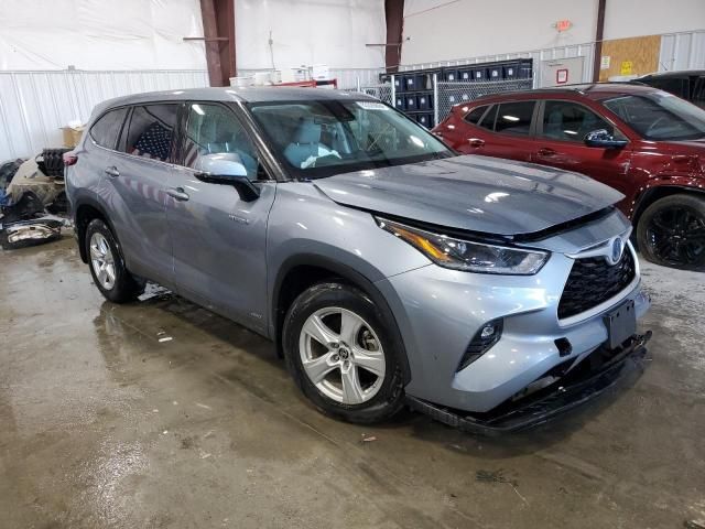 2021 Toyota Highlander Hybrid LE