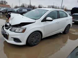 Salvage cars for sale at Columbus, OH auction: 2017 Chevrolet Sonic LS