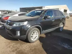 2015 KIA Sorento LX en venta en Brighton, CO