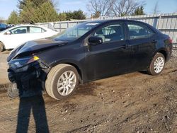 Salvage cars for sale at Finksburg, MD auction: 2016 Toyota Corolla L