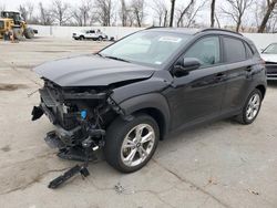 Salvage cars for sale at Bridgeton, MO auction: 2022 Hyundai Kona SEL