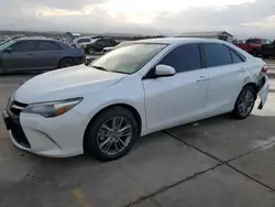 2017 Toyota Camry LE en venta en Grand Prairie, TX