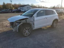 Salvage cars for sale at York Haven, PA auction: 2017 Mitsubishi Outlander Sport ES