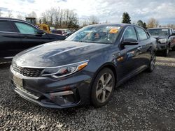 Salvage cars for sale at Portland, OR auction: 2019 KIA Optima LX