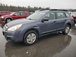 Salvage cars for sale at Windham, ME auction: 2014 Subaru Outback 2.5I