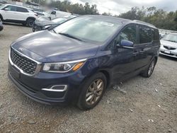 KIA salvage cars for sale: 2019 KIA Sedona LX