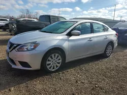 Salvage cars for sale at Chicago Heights, IL auction: 2017 Nissan Sentra S