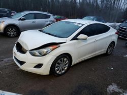 Salvage cars for sale from Copart Cookstown, ON: 2013 Hyundai Elantra GLS