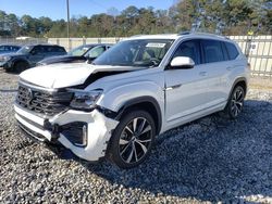 Salvage cars for sale at Ellenwood, GA auction: 2025 Volkswagen Atlas SEL Premium R-Line