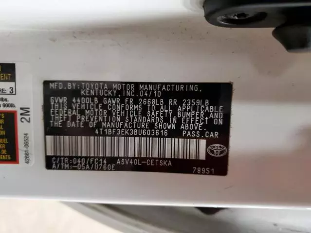 2011 Toyota Camry Base