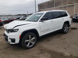 Salvage cars for sale at Fredericksburg, VA auction: 2021 Jeep Grand Cherokee L Limited