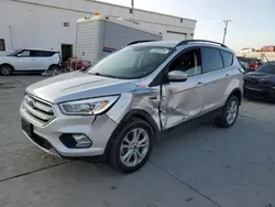 Salvage cars for sale at Farr West, UT auction: 2018 Ford Escape SEL