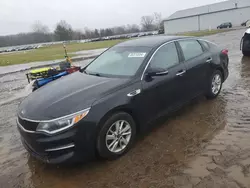 Salvage cars for sale at Columbia Station, OH auction: 2016 KIA Optima LX