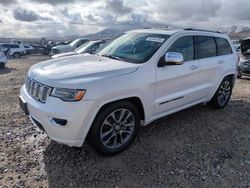 Salvage cars for sale at Magna, UT auction: 2017 Jeep Grand Cherokee Overland