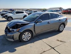 Salvage cars for sale at Grand Prairie, TX auction: 2024 Nissan Sentra S