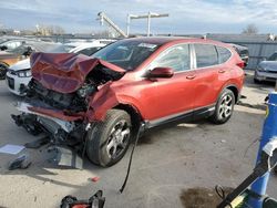 Salvage cars for sale at Kansas City, KS auction: 2017 Honda CR-V EXL