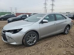 Salvage cars for sale at Elgin, IL auction: 2016 Toyota Camry LE