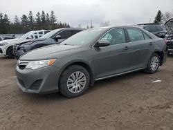 Salvage cars for sale at Bowmanville, ON auction: 2012 Toyota Camry Base