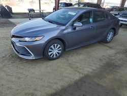 Salvage cars for sale at American Canyon, CA auction: 2021 Toyota Camry LE