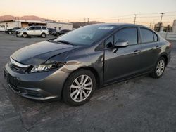 Salvage cars for sale at Sun Valley, CA auction: 2012 Honda Civic EX