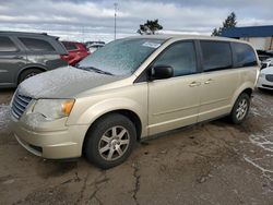 Salvage cars for sale at Woodhaven, MI auction: 2010 Chrysler Town & Country LX